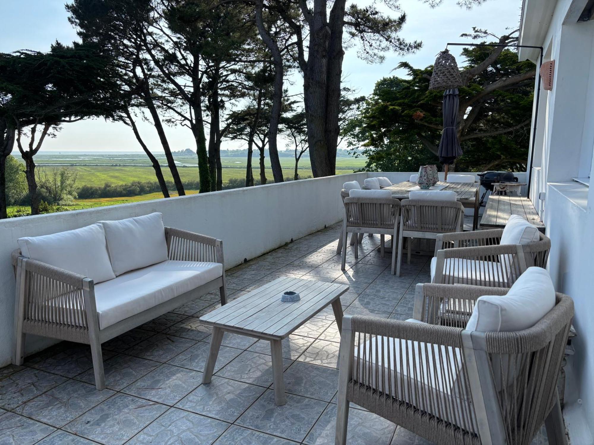 Villa Vieilles Vignes Vue Mer Billiers Exterior foto